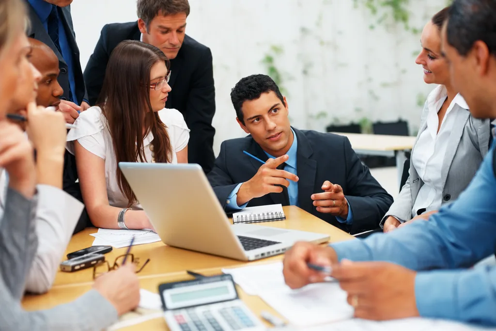 Business team meeting